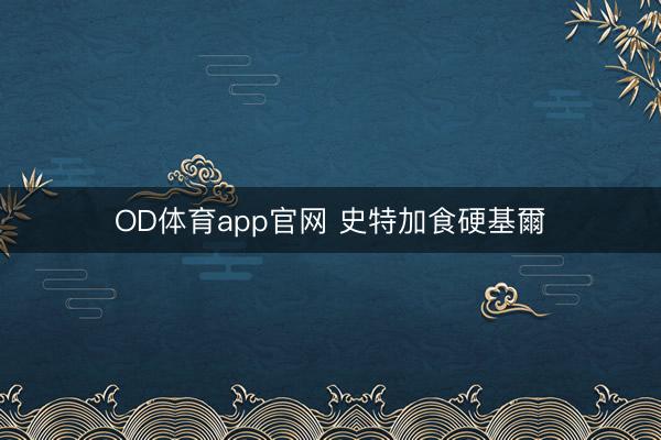 OD体育app官网 史特加食硬基爾