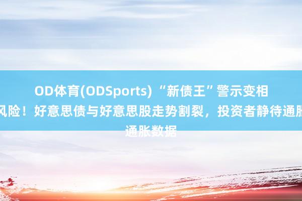 OD体育(ODSports) “新债王”警示变相误期风险！好意思债与好意思股走势割裂，投资者静待通胀数据
