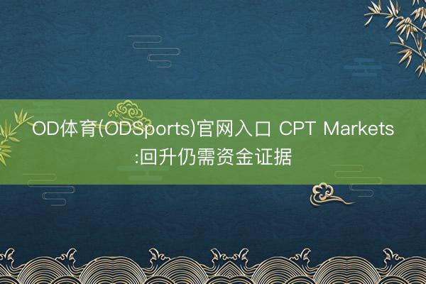 OD体育(ODSports)官网入口 CPT Markets:回升仍需资金证据
